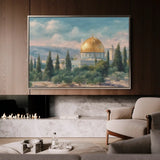 Palestine 171 Canvas Art 60 x 40 cm / Stretched on hidden frame