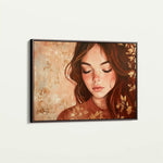Portrait 171 Canvas Art 90 x 60 cm / Stretched on hidden frame