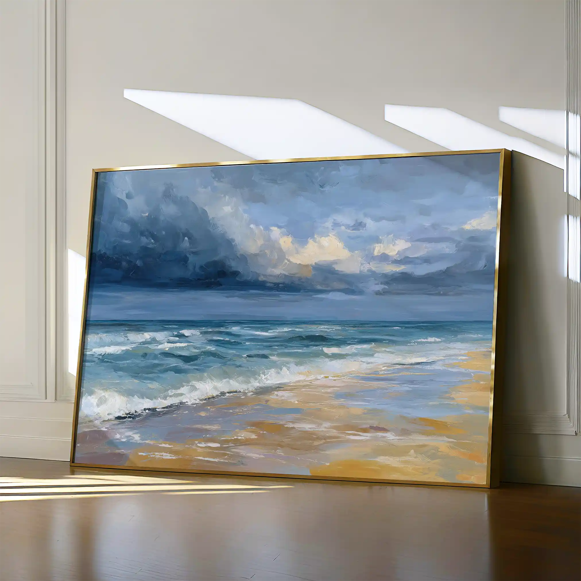 Abstract 1710 Canvas Art 60 x 40 cm / Stretched on hidden frame