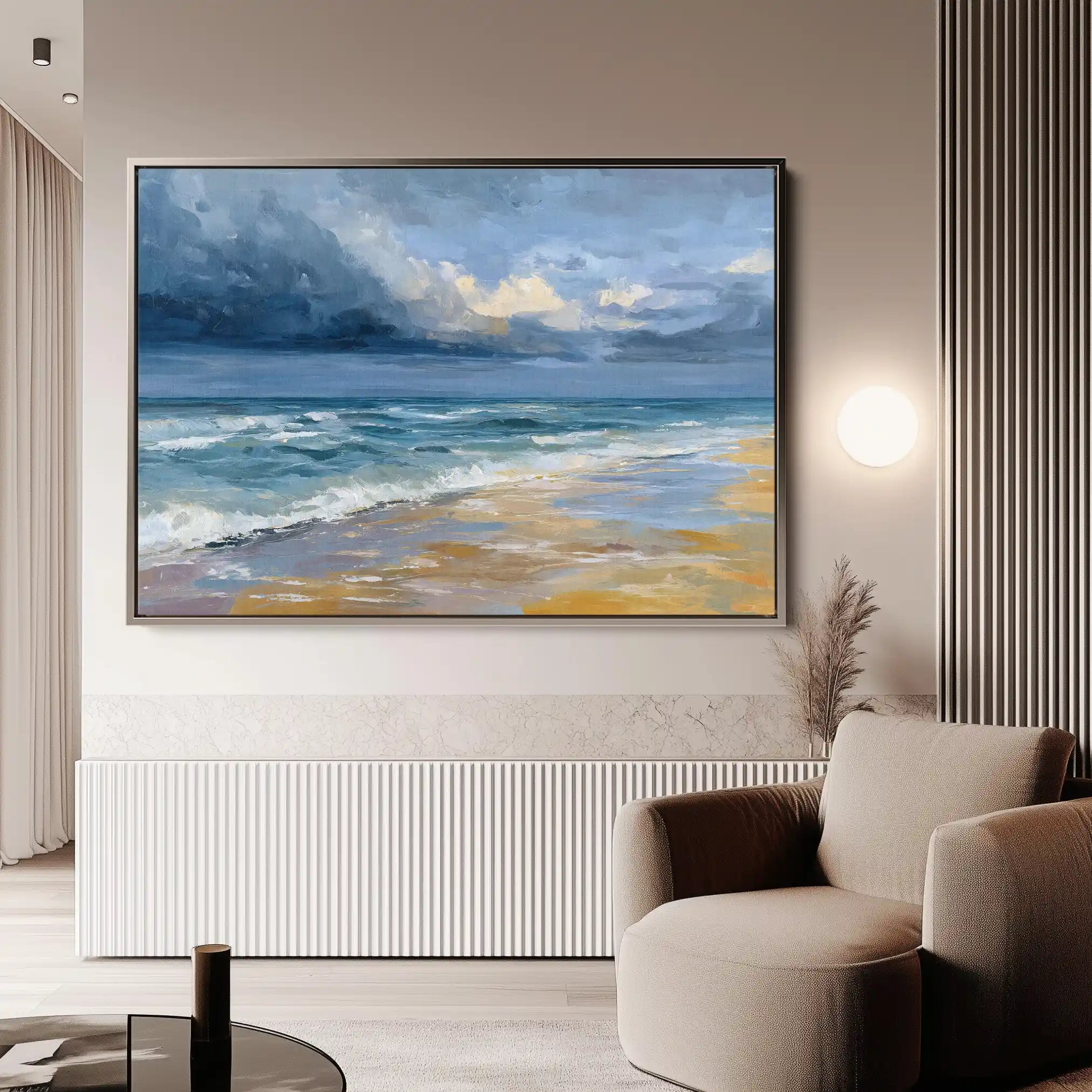 Abstract 1710 Canvas Art 60 x 40 cm / Stretched on hidden frame