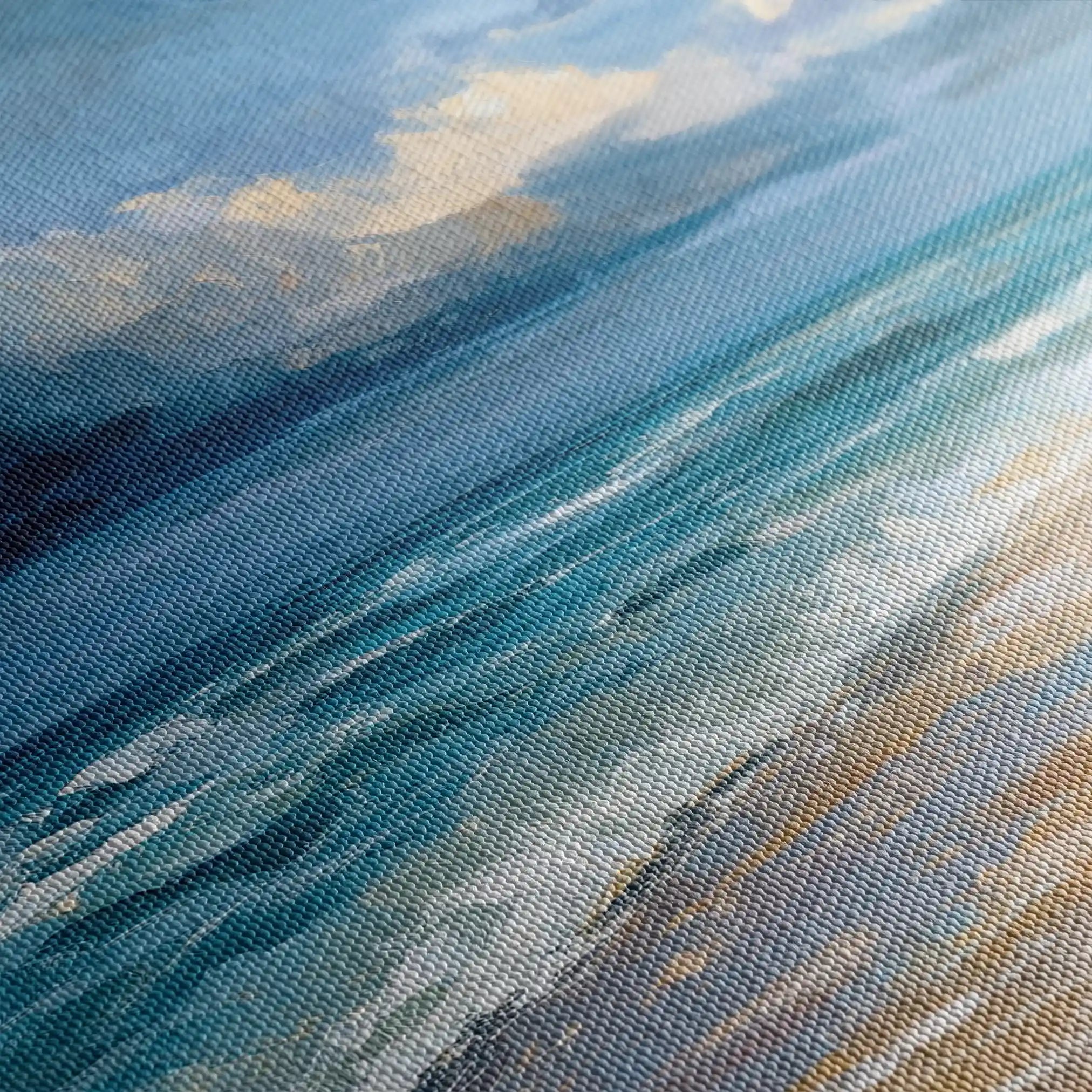 Abstract 1710 Canvas Art 60 x 40 cm / Stretched on hidden frame