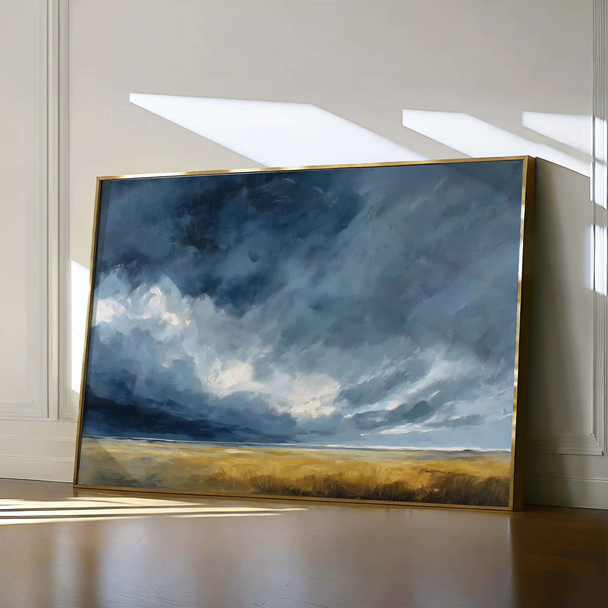 Abstract 1713 Canvas Art 60 x 40 cm / Stretched on hidden frame