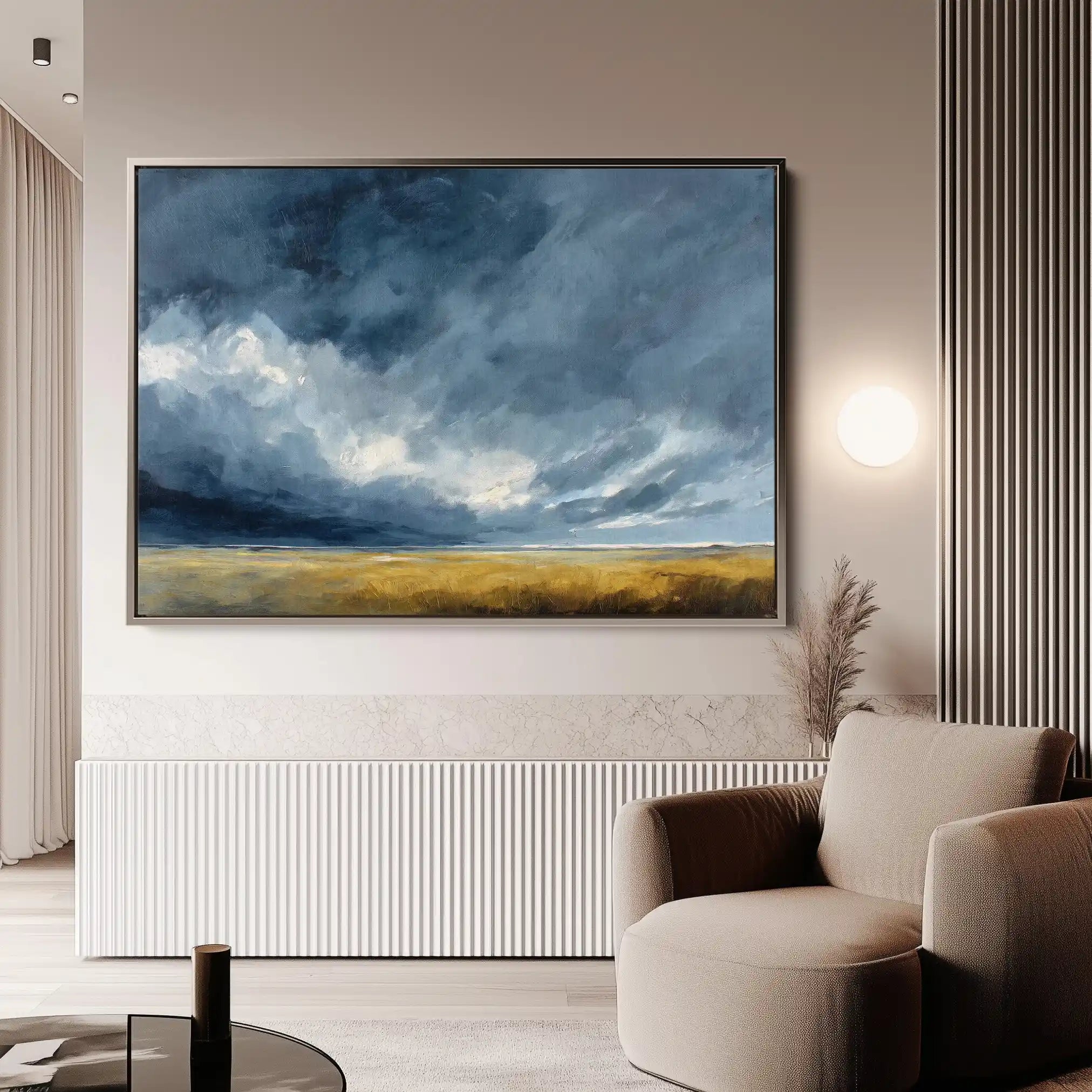 Abstract 1713 Canvas Art 60 x 40 cm / Stretched on hidden frame