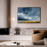 Abstract 1713 Canvas Art 60 x 40 cm / Stretched on hidden frame