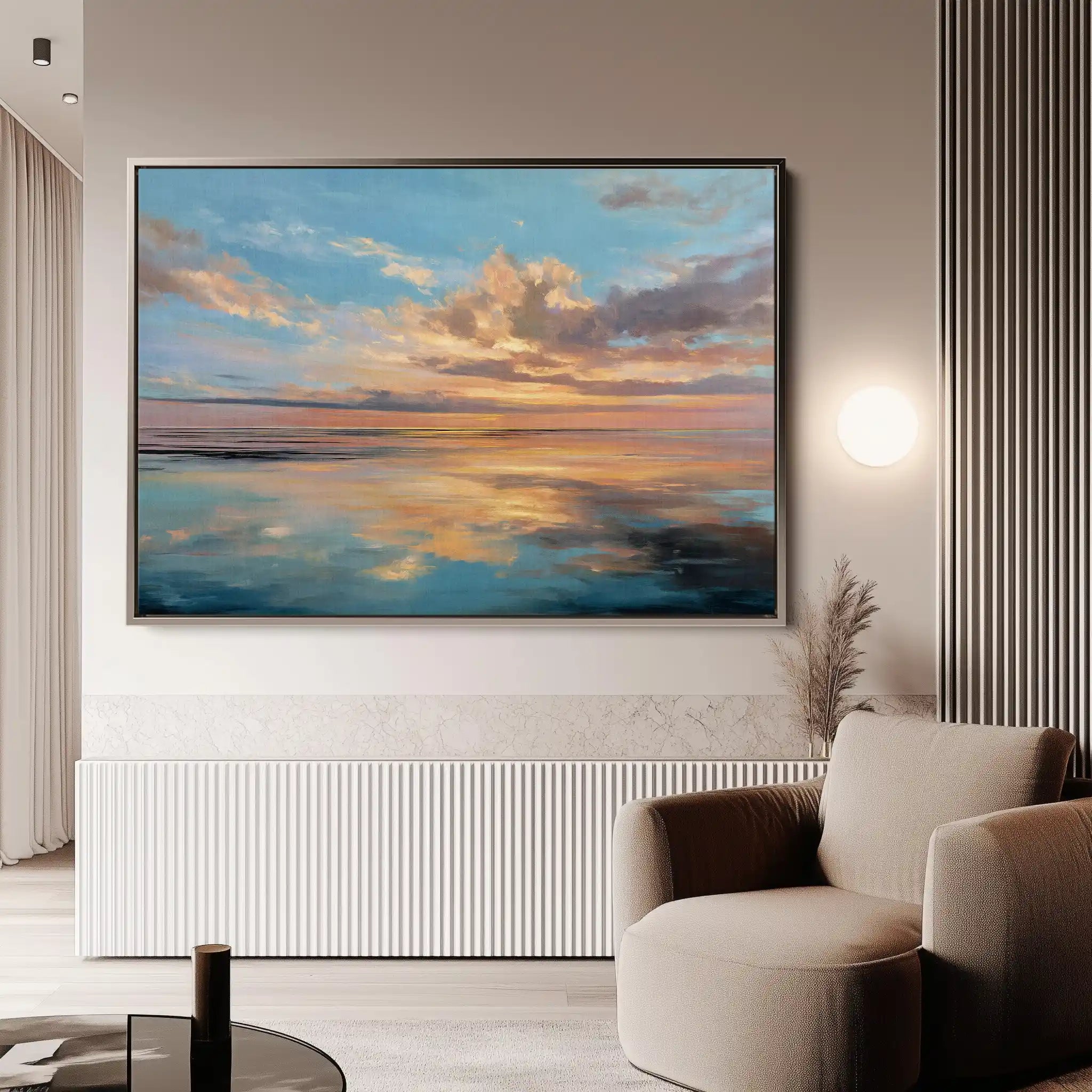 Abstract 1715 Canvas Art 60 x 40 cm / Stretched on hidden frame