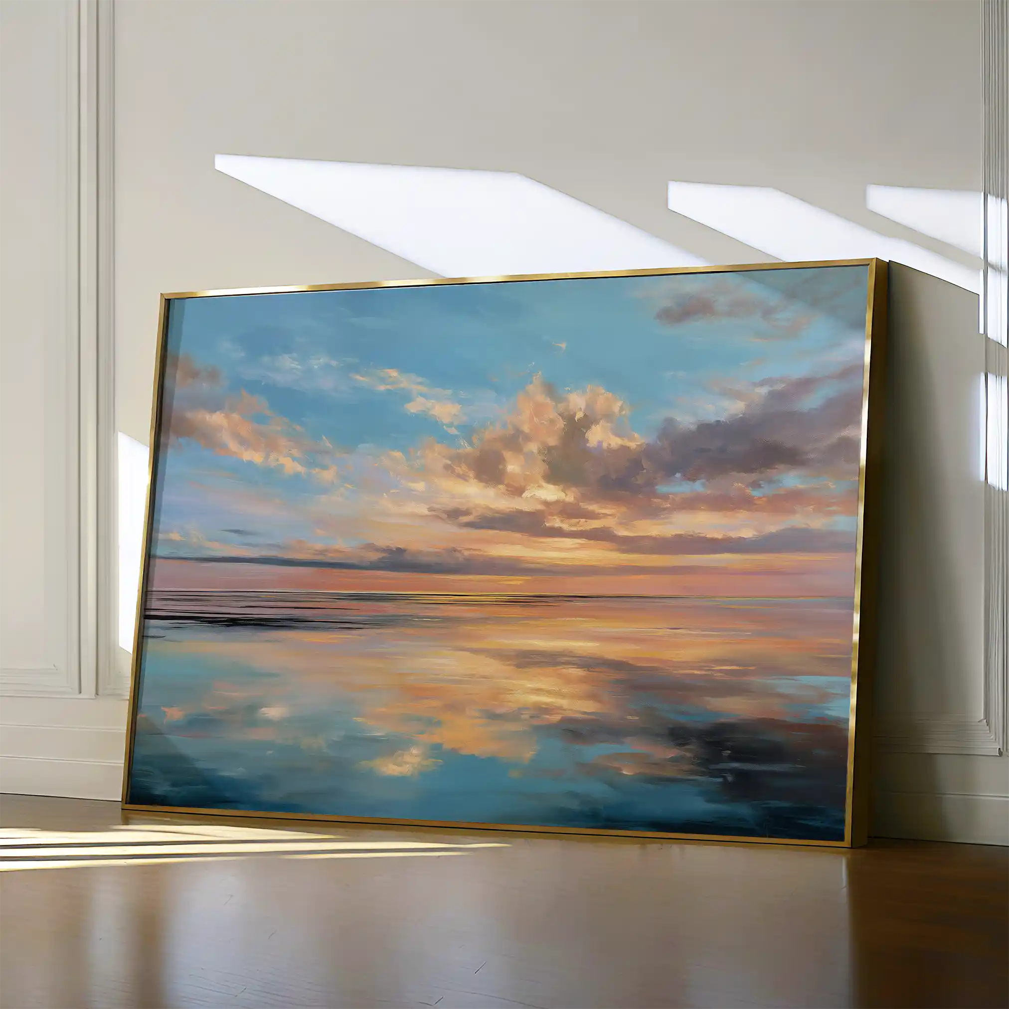 Abstract 1715 Canvas Art 60 x 40 cm / Stretched on hidden frame
