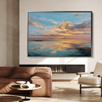 Abstract 1715 Canvas Art 60 x 40 cm / Stretched on hidden frame