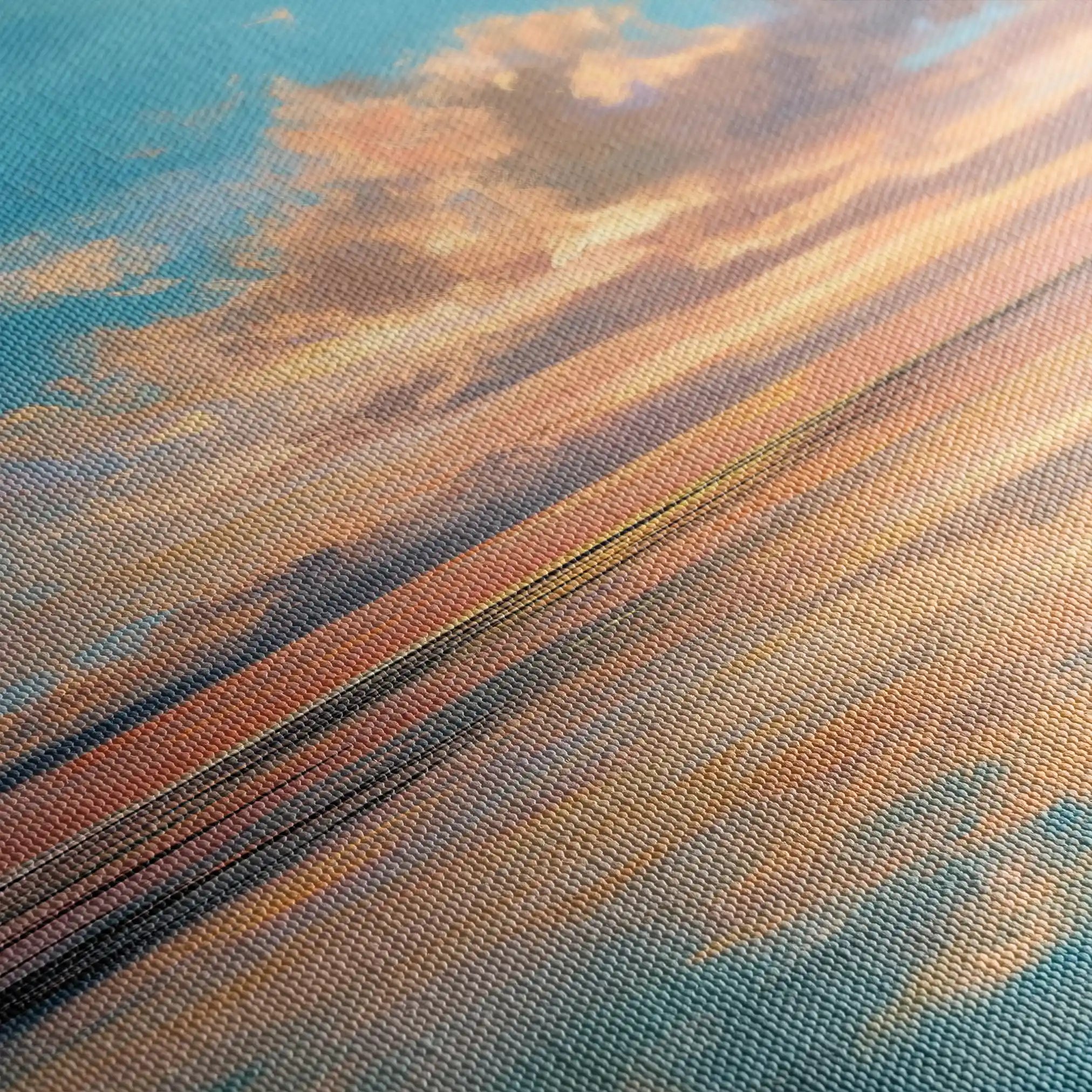 Abstract 1715 Canvas Art 60 x 40 cm / Stretched on hidden frame
