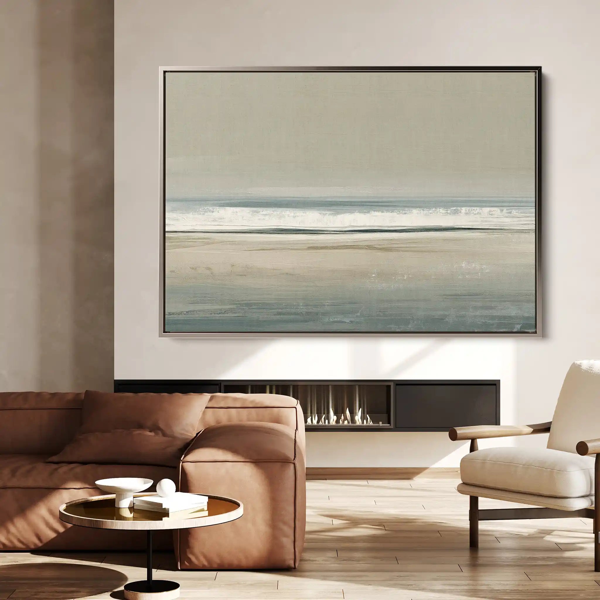 Abstract 1717 Canvas Art 60 x 40 cm / Stretched on hidden frame