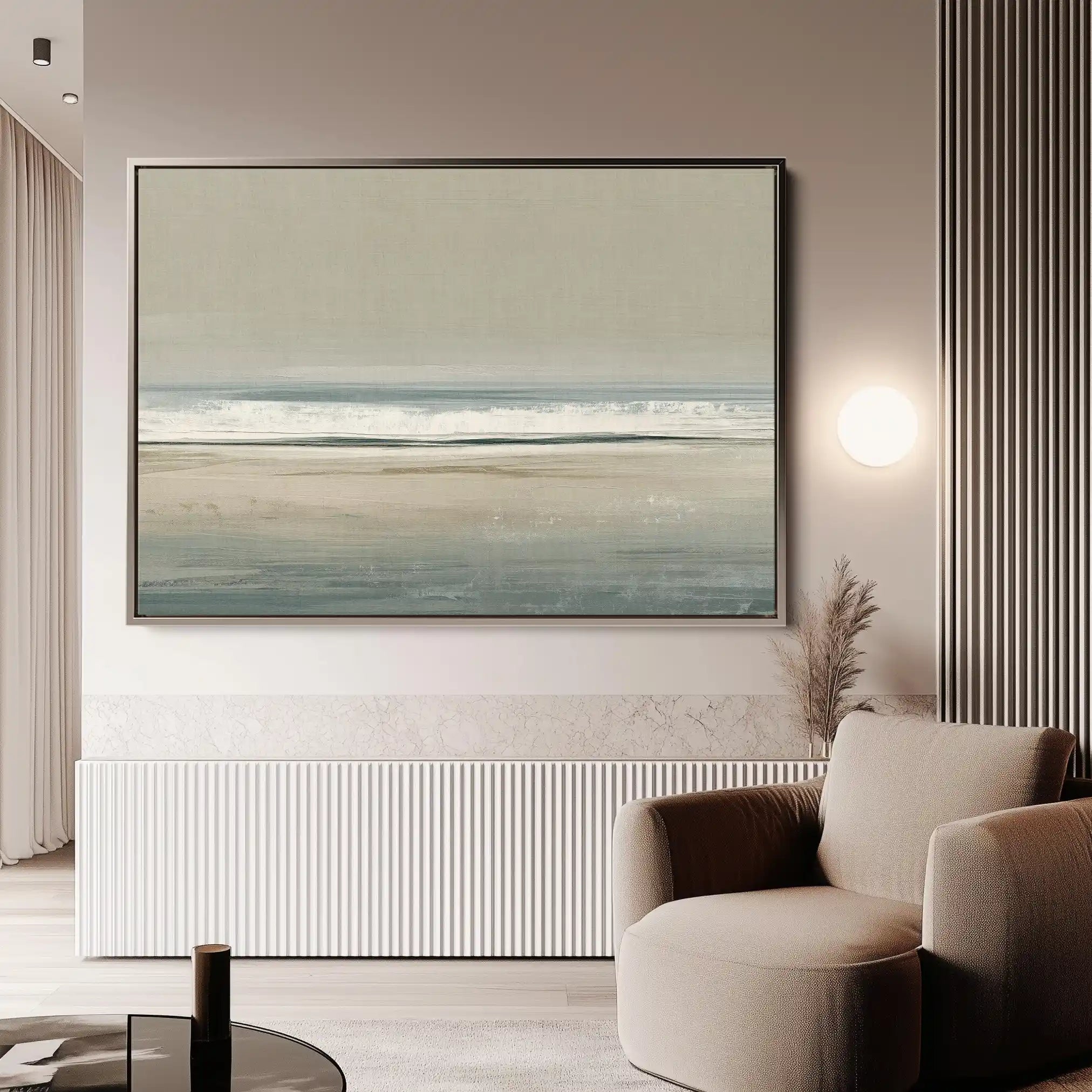 Abstract 1717 Canvas Art 60 x 40 cm / Stretched on hidden frame