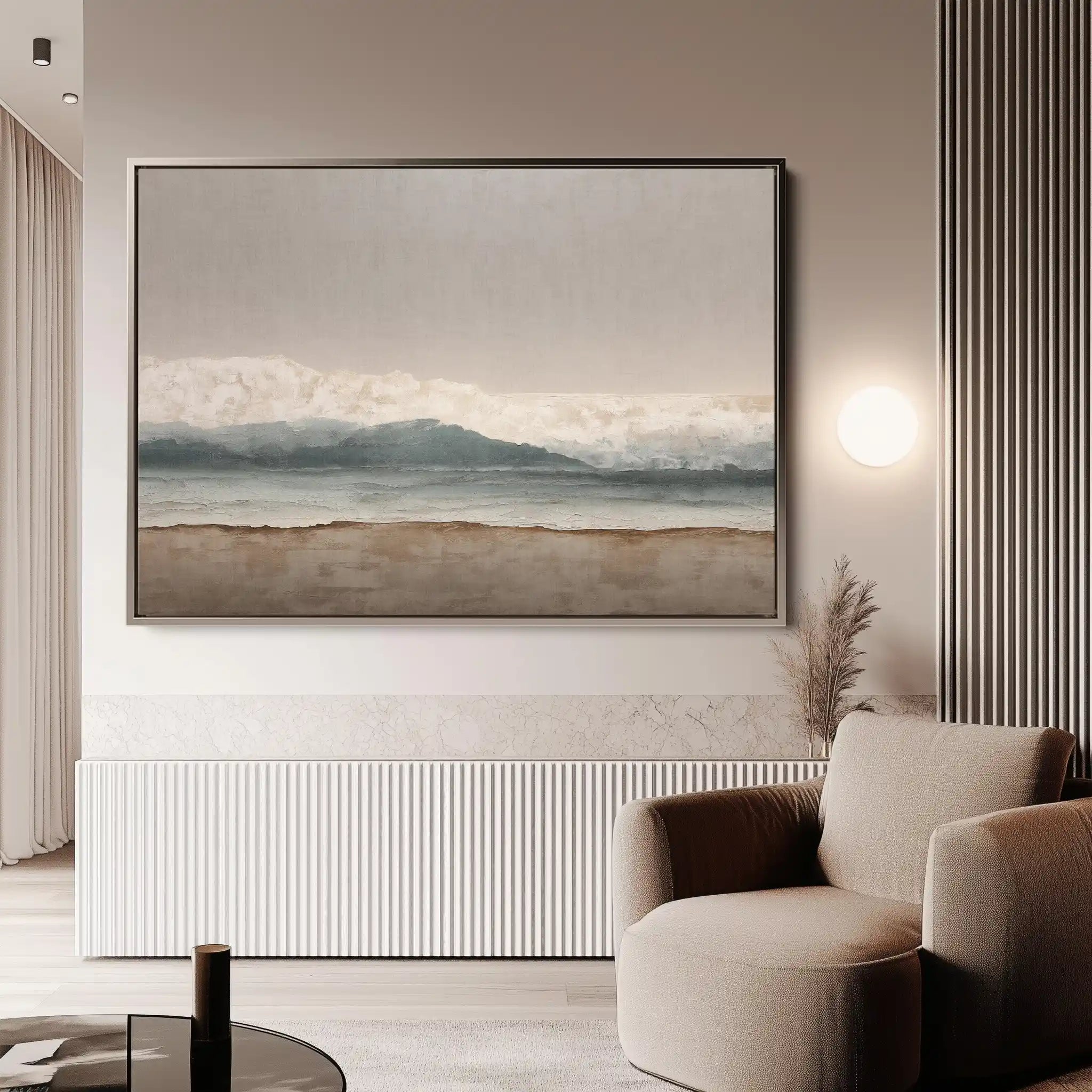 Abstract 1718 Canvas Art 60 x 40 cm / Stretched on hidden frame