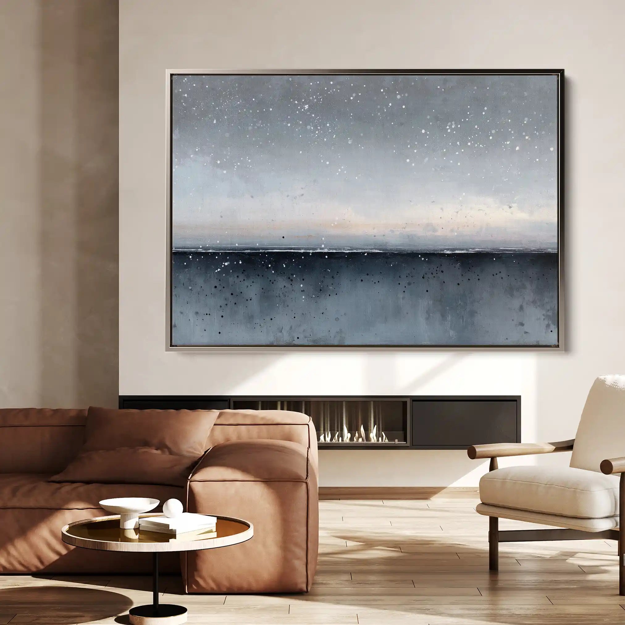 Abstract 1719 Canvas Art 60 x 40 cm / Stretched on hidden frame