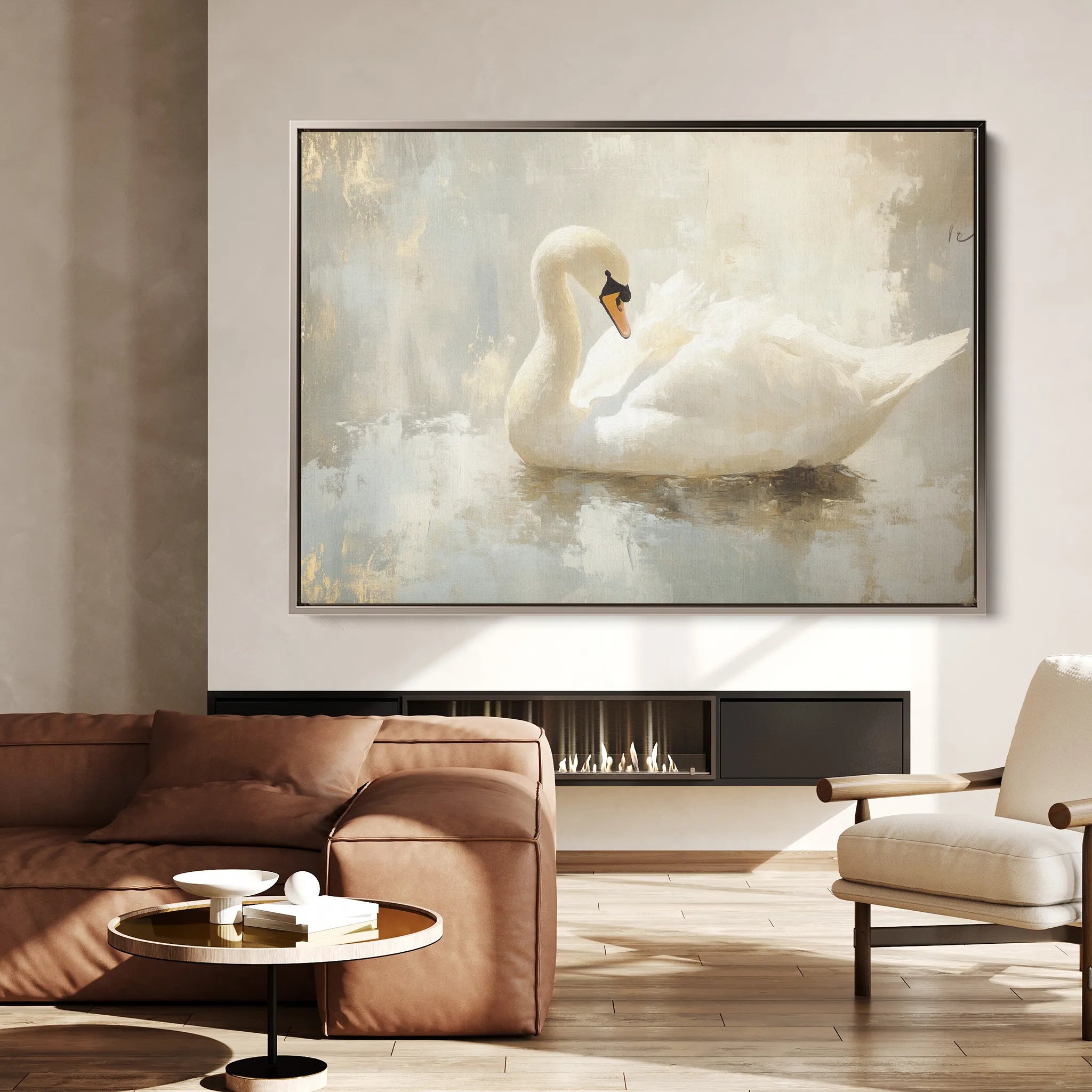 Animals Canvas Wall Art WAD172-AN 90 x 60 cm / Stretched on hidden frame