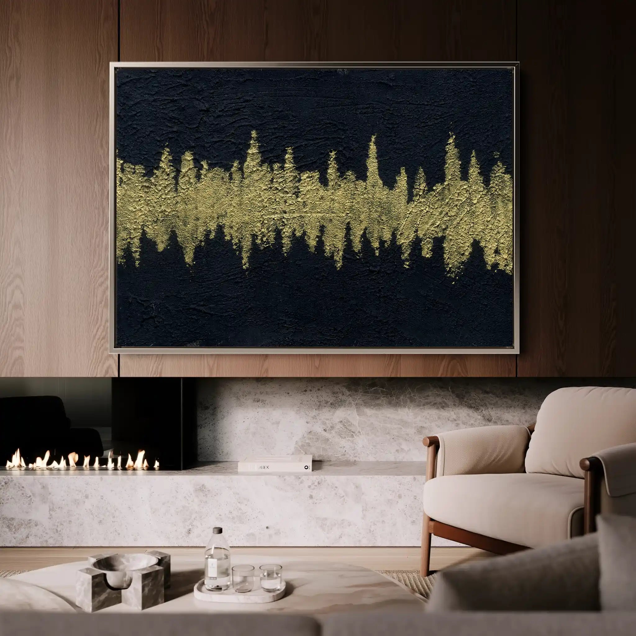 Abstract 172 Canvas Art 60 x 40 cm / Stretched on hidden frame