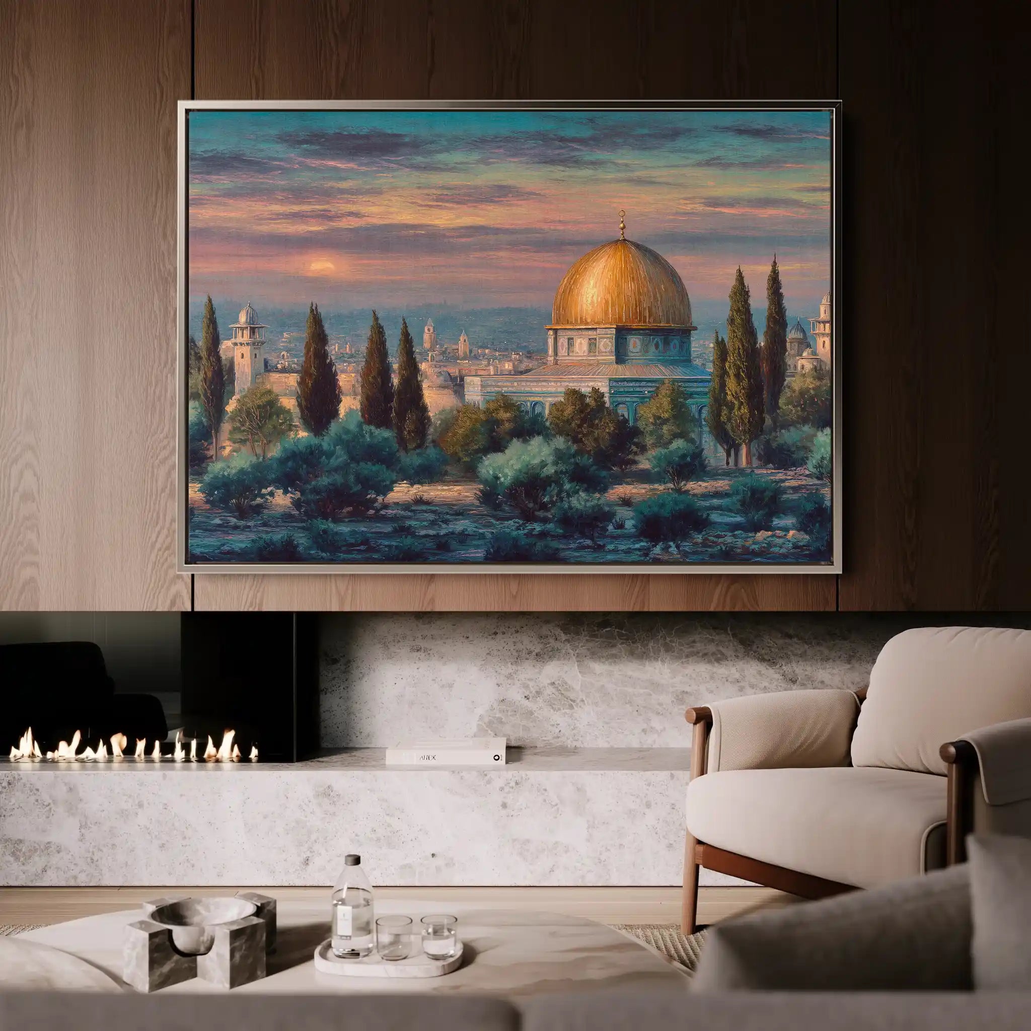 Palestine 172 Canvas Art 60 x 40 cm / Stretched on hidden frame