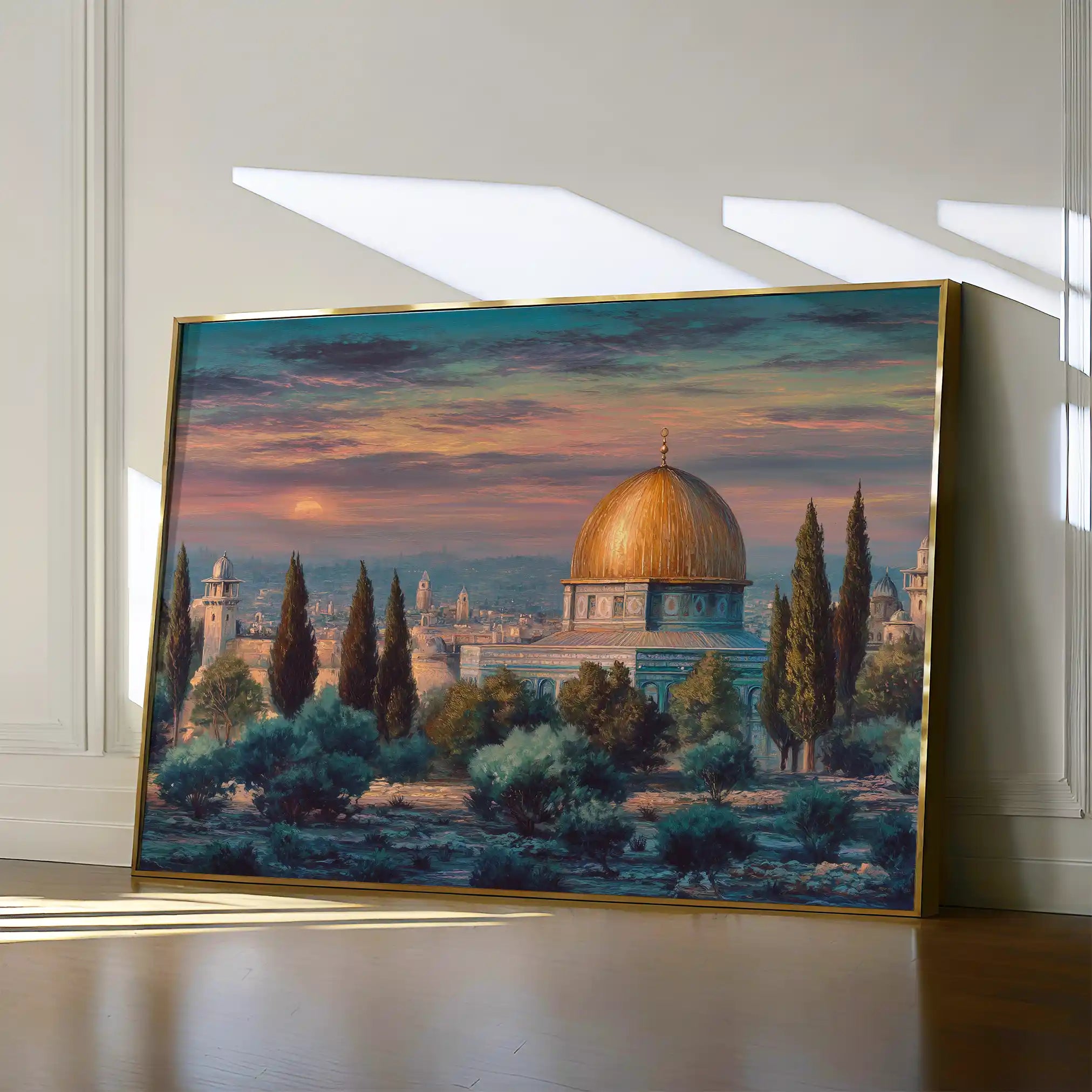 Palestine 172 Canvas Art 60 x 40 cm / Stretched on hidden frame