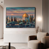 Palestine 172 Canvas Art 60 x 40 cm / Stretched on hidden frame