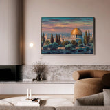 Palestine 172 Canvas Art 60 x 40 cm / Stretched on hidden frame