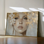 Portrait 172 Canvas Art 90 x 60 cm / Stretched on hidden frame