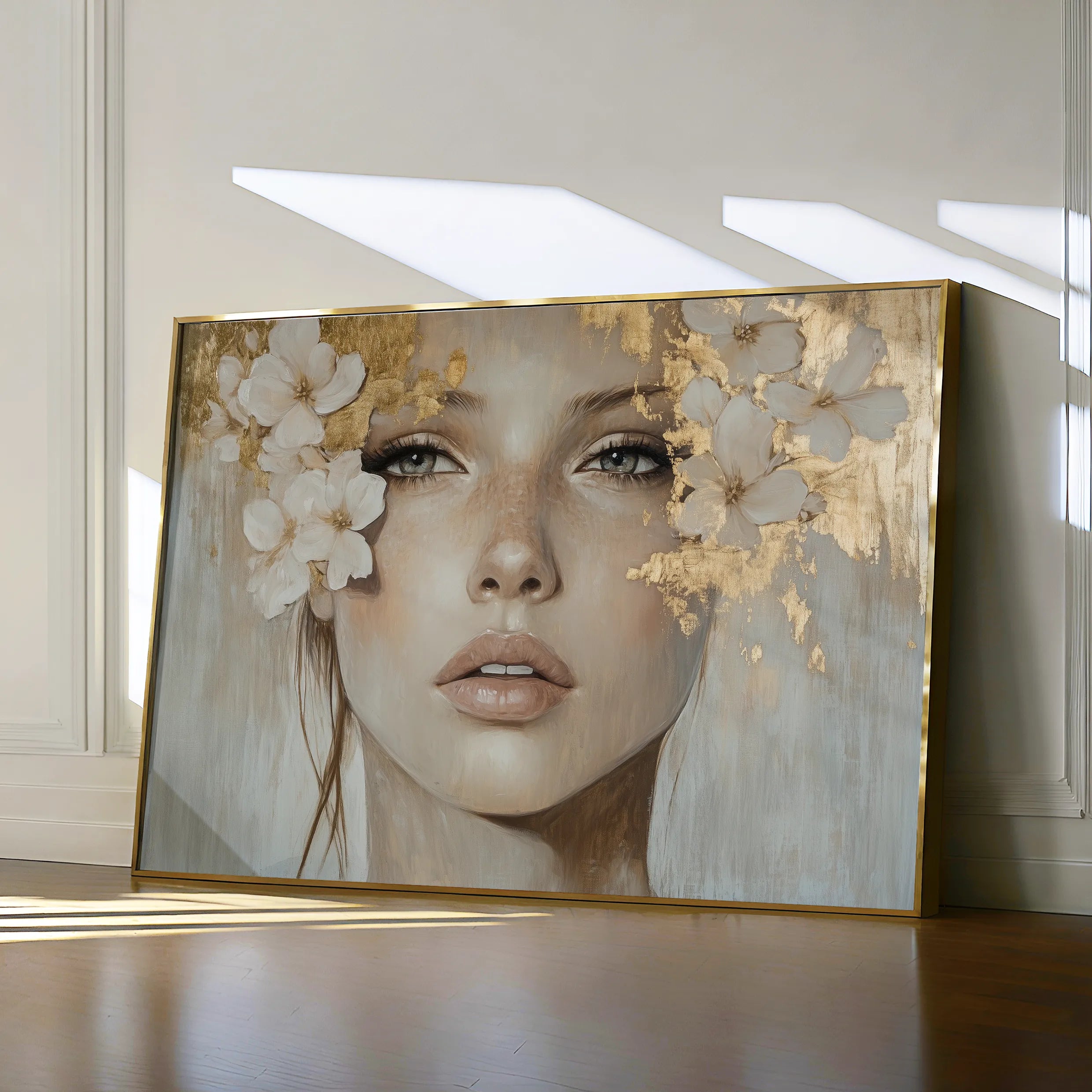 Portrait Canvas Wall Art WAD172-P 90 x 60 cm / Stretched on hidden frame