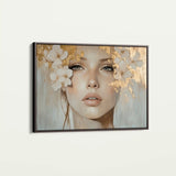 Portrait 172 Canvas Art 90 x 60 cm / Stretched on hidden frame