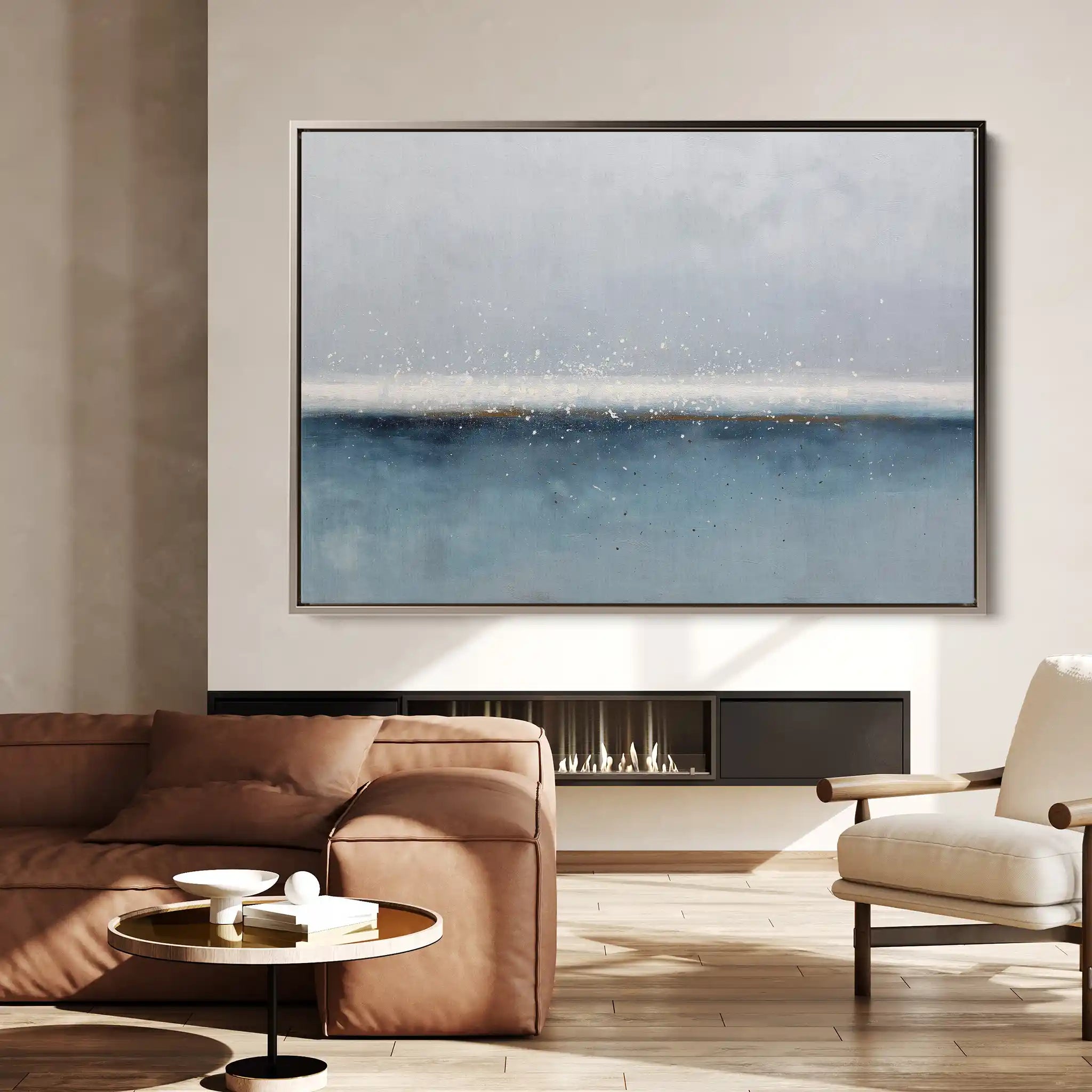 Abstract 1720 Canvas Art 60 x 40 cm / Stretched on hidden frame
