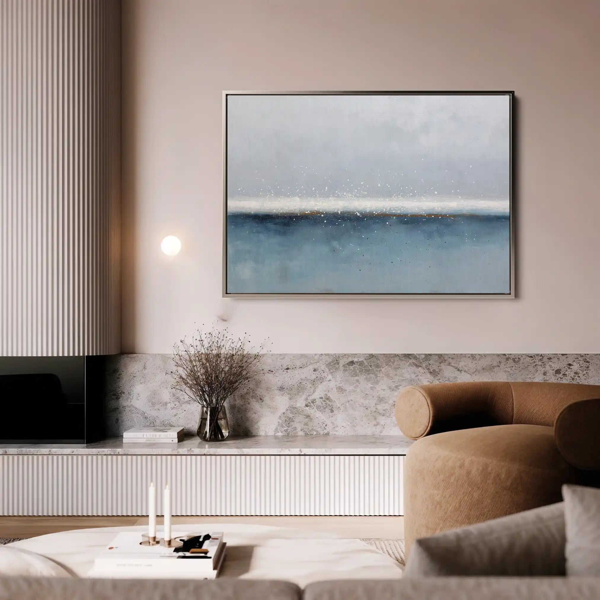 Abstract 1720 Canvas Art 60 x 40 cm / Stretched on hidden frame