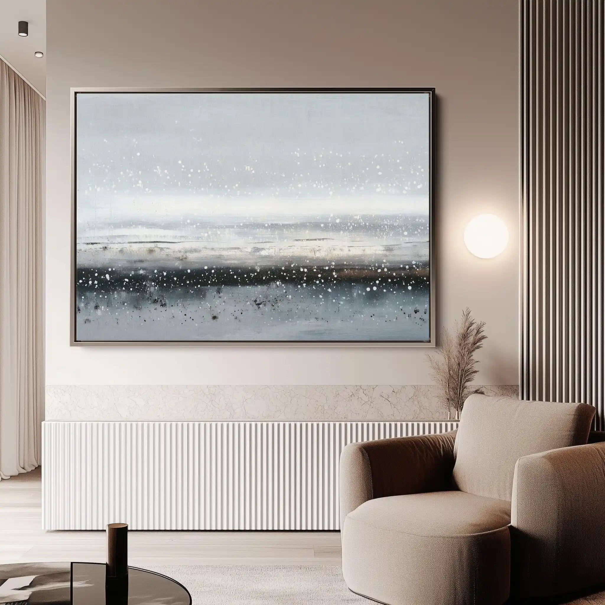 Abstract 1721 Canvas Art 60 x 40 cm / Stretched on hidden frame