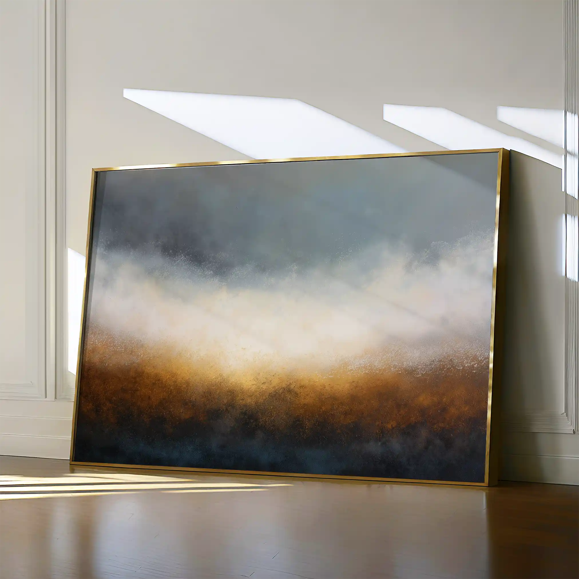 Abstract 1722 Canvas Art 60 x 40 cm / Stretched on hidden frame