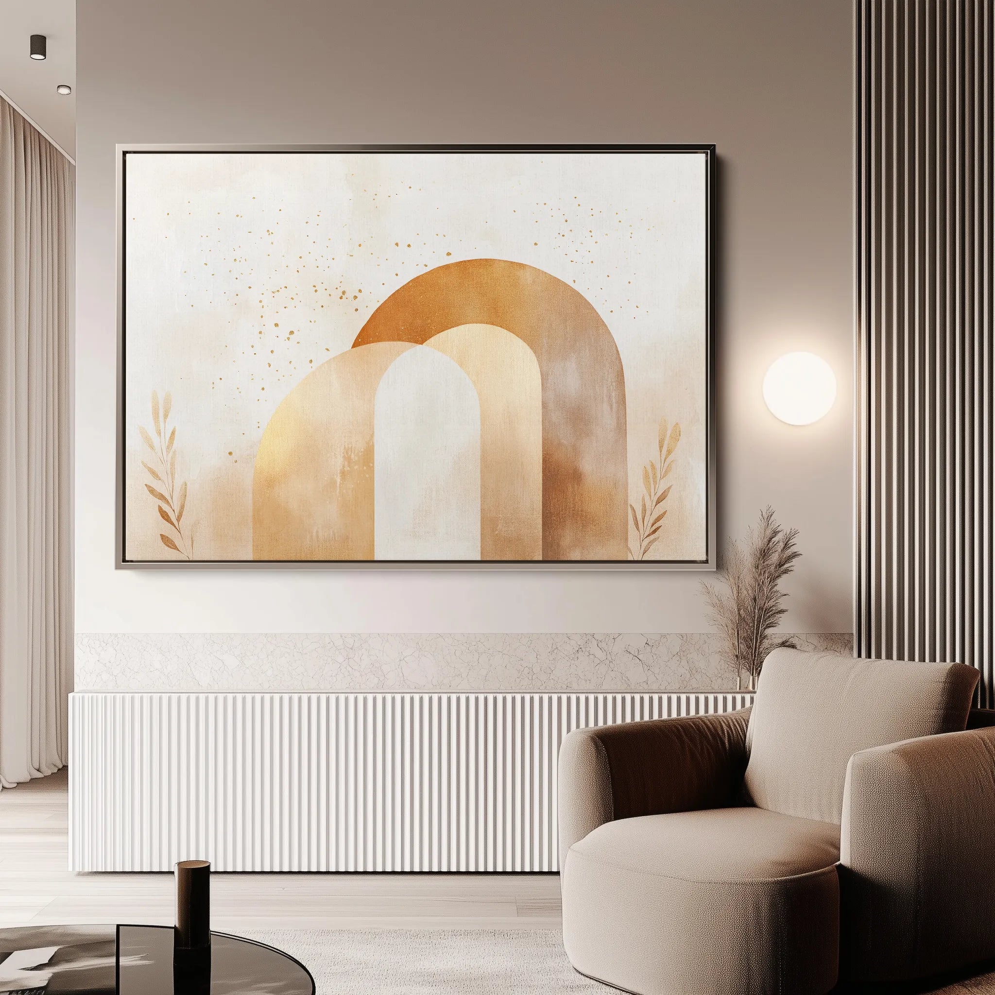 Boho Canvas Wall Art WAD173-BH 90 x 60 cm / Stretched on hidden frame