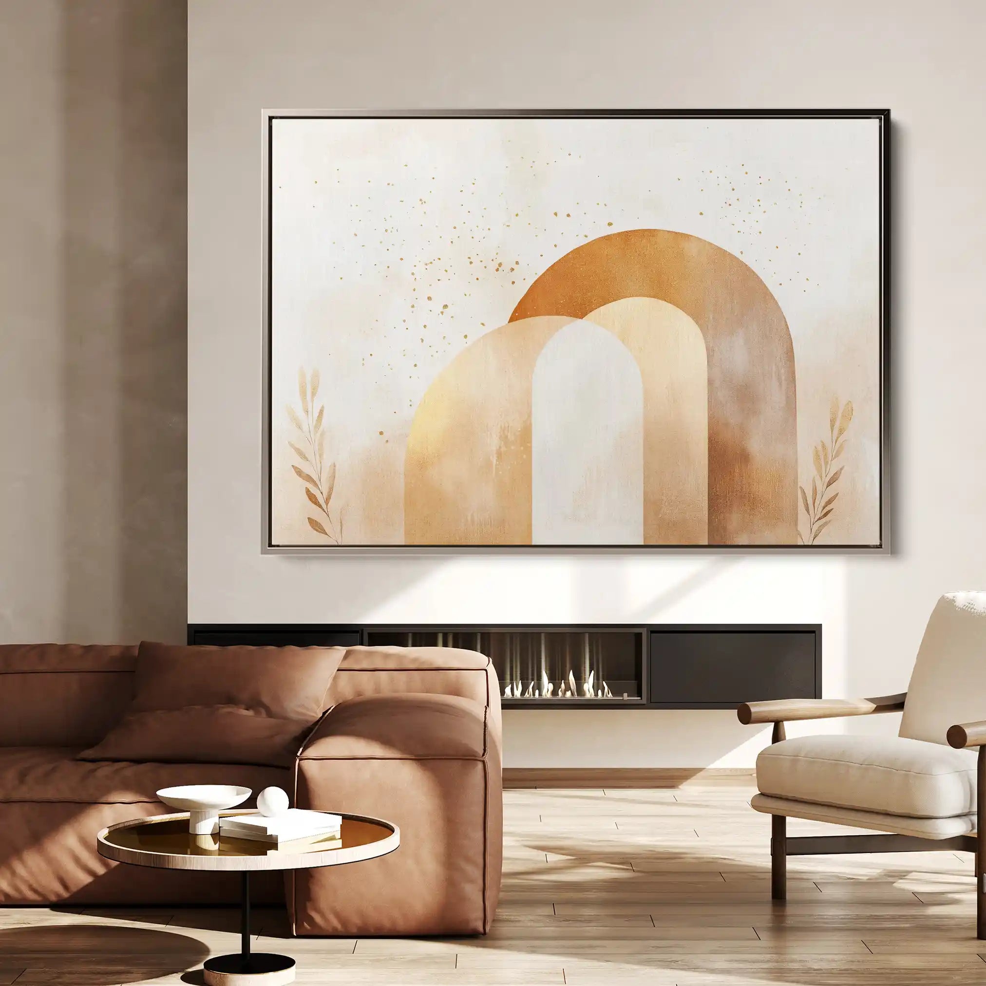 Boho 173 Canvas Art 90 x 60 cm / Stretched on hidden frame