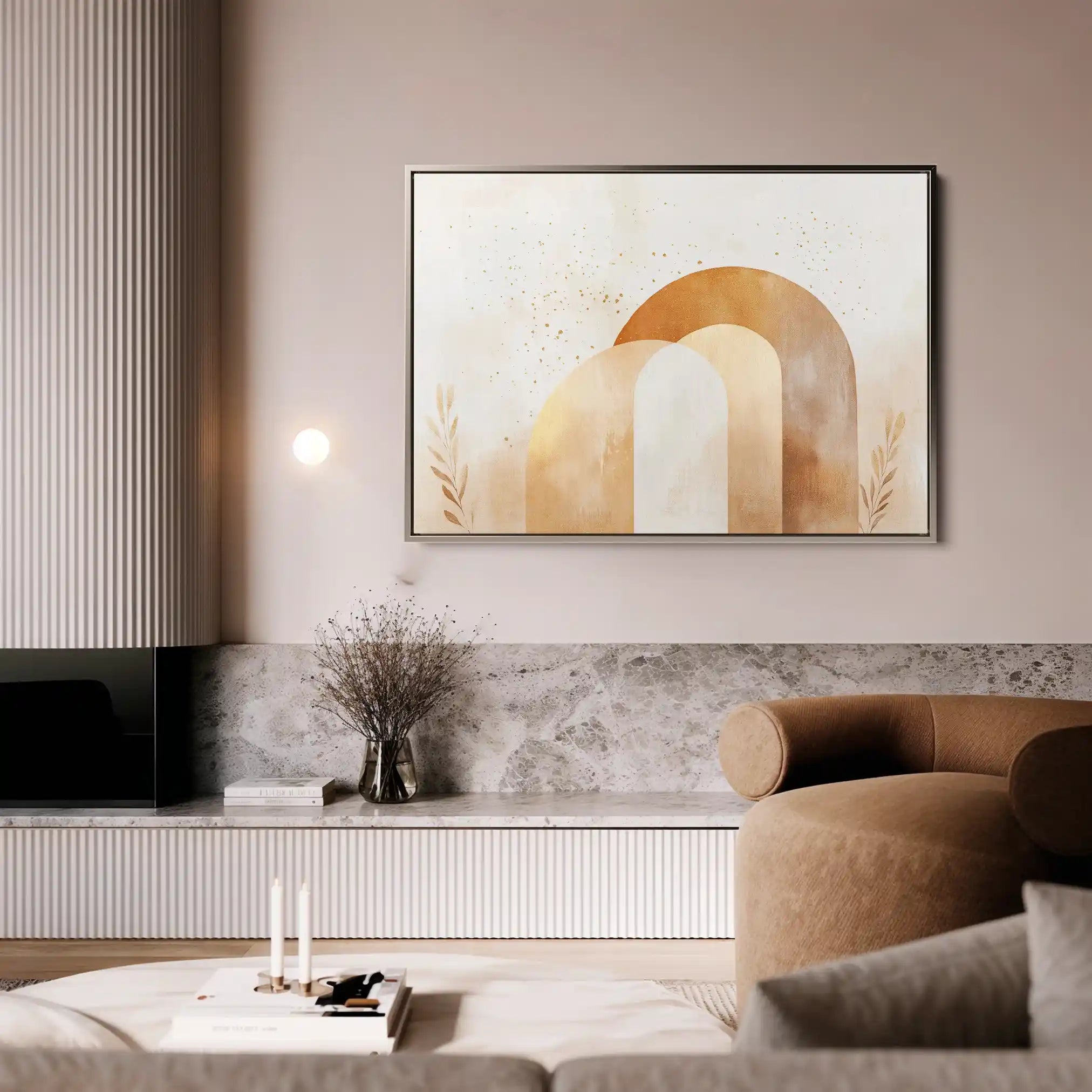 Boho 173 Canvas Art 90 x 60 cm / Stretched on hidden frame