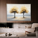 Landscape 173 Canvas Art 90 x 60 cm / Stretched on hidden frame