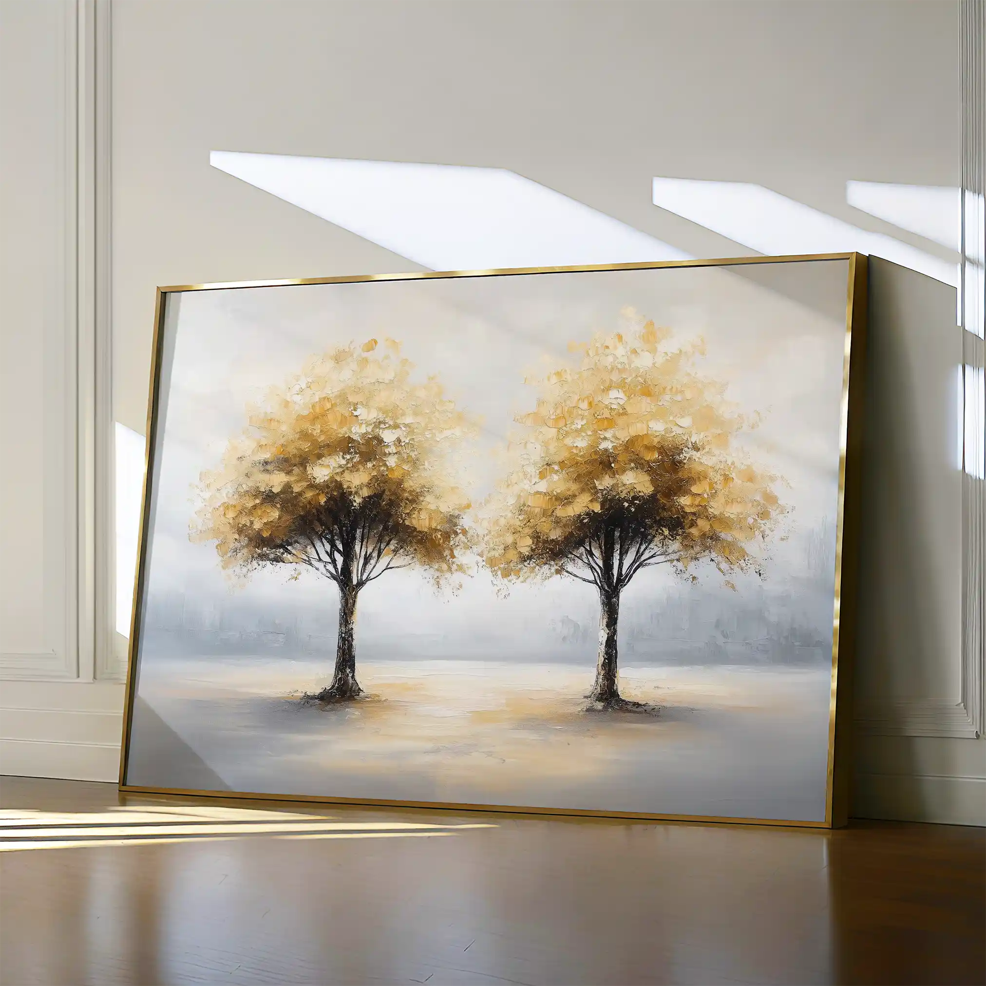 Landscape 173 Canvas Art 90 x 60 cm / Stretched on hidden frame