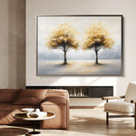 Landscape 173 Canvas Art 90 x 60 cm / Stretched on hidden frame