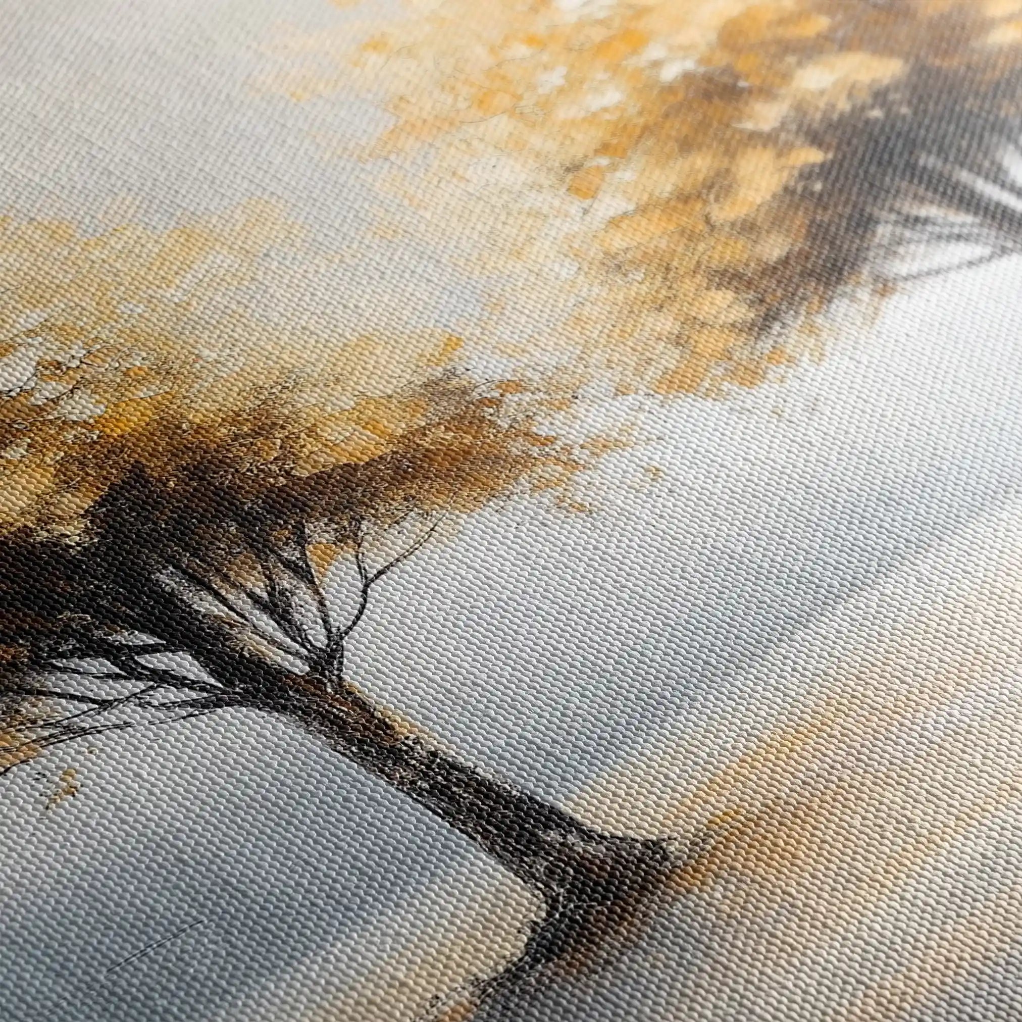 Landscape 173 Canvas Art 90 x 60 cm / Stretched on hidden frame