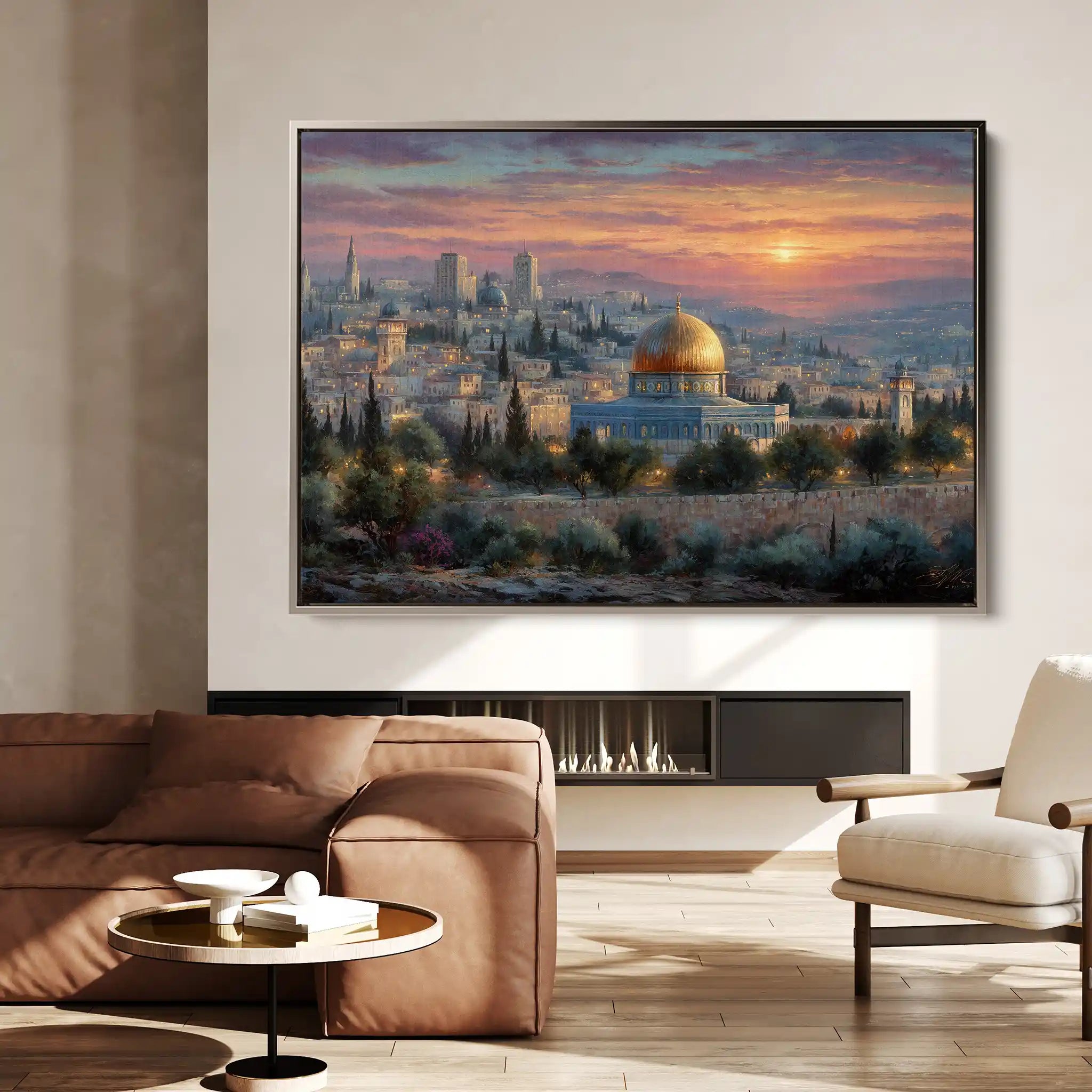 Palestine 173 Canvas Art 60 x 40 cm / Stretched on hidden frame