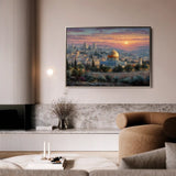 Palestine 173 Canvas Art 60 x 40 cm / Stretched on hidden frame