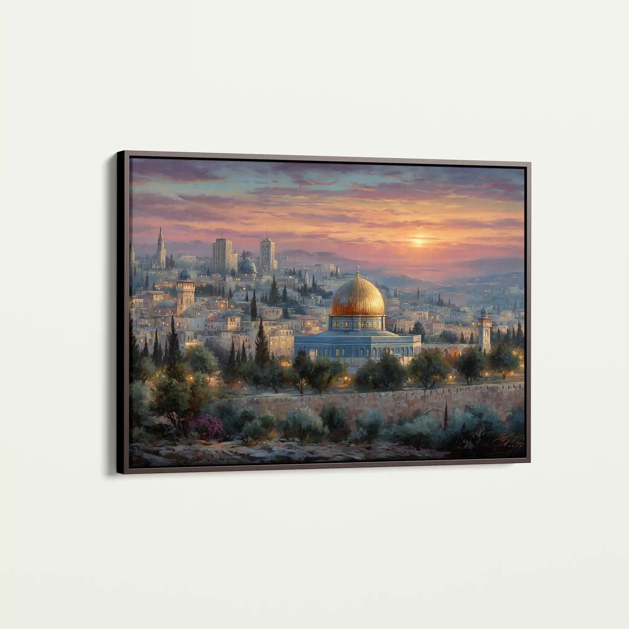 Palestine 173 Canvas Art 60 x 40 cm / Stretched on hidden frame