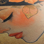 Portrait 173 Canvas Art 90 x 60 cm / Stretched on hidden frame