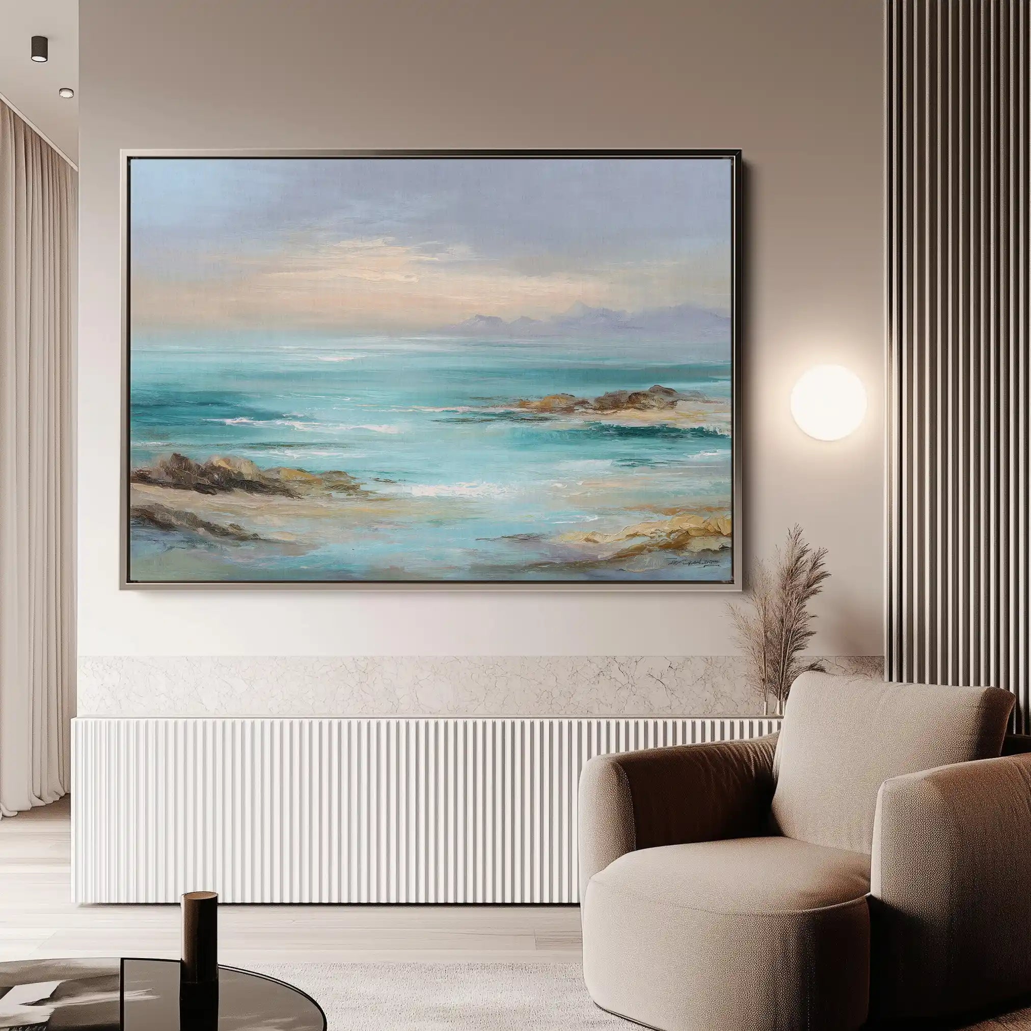 Abstract 1731 Canvas Art 60 x 40 cm / Stretched on hidden frame