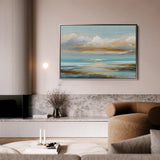 Abstract 1733 Canvas Art 60 x 40 cm / Stretched on hidden frame