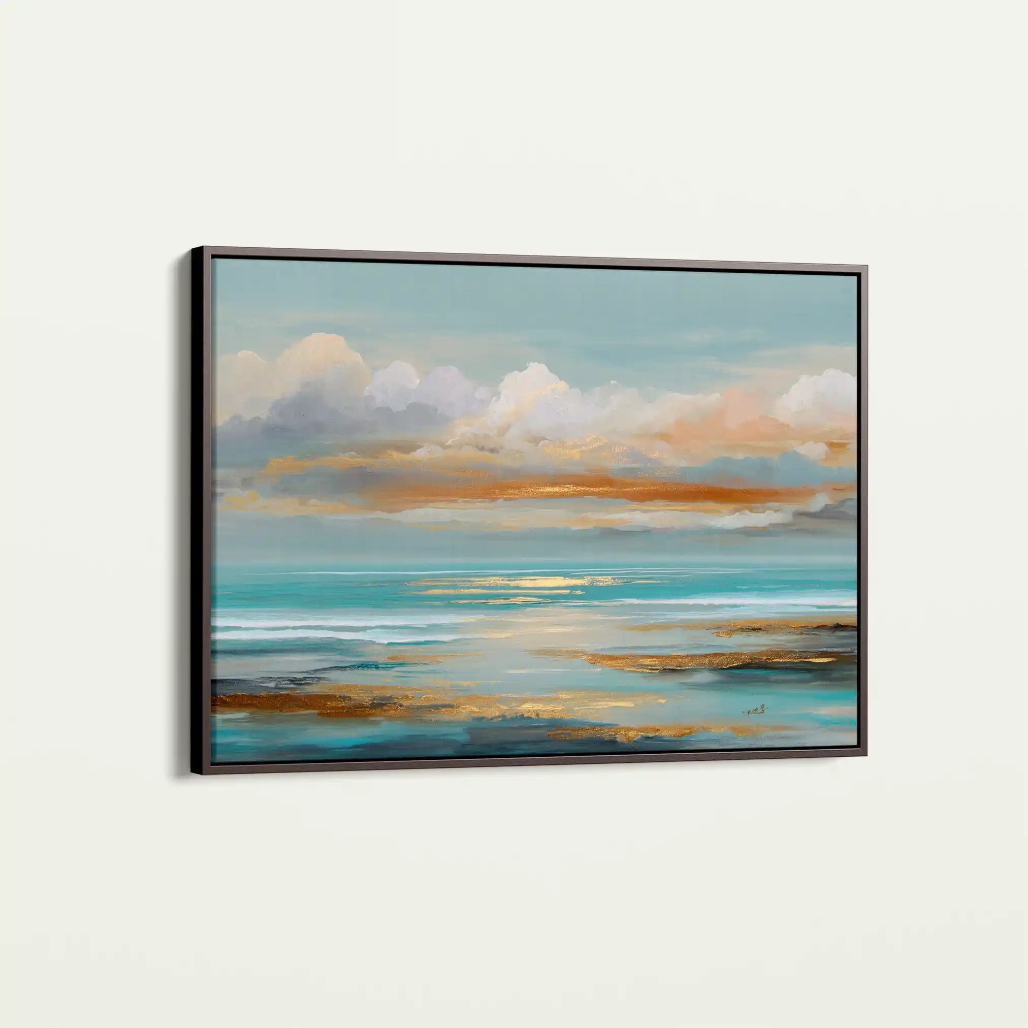 Abstract 1733 Canvas Art 60 x 40 cm / Stretched on hidden frame