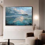 Abstract 1734 Canvas Art 60 x 40 cm / Stretched on hidden frame