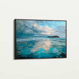 Abstract 1734 Canvas Art 60 x 40 cm / Stretched on hidden frame