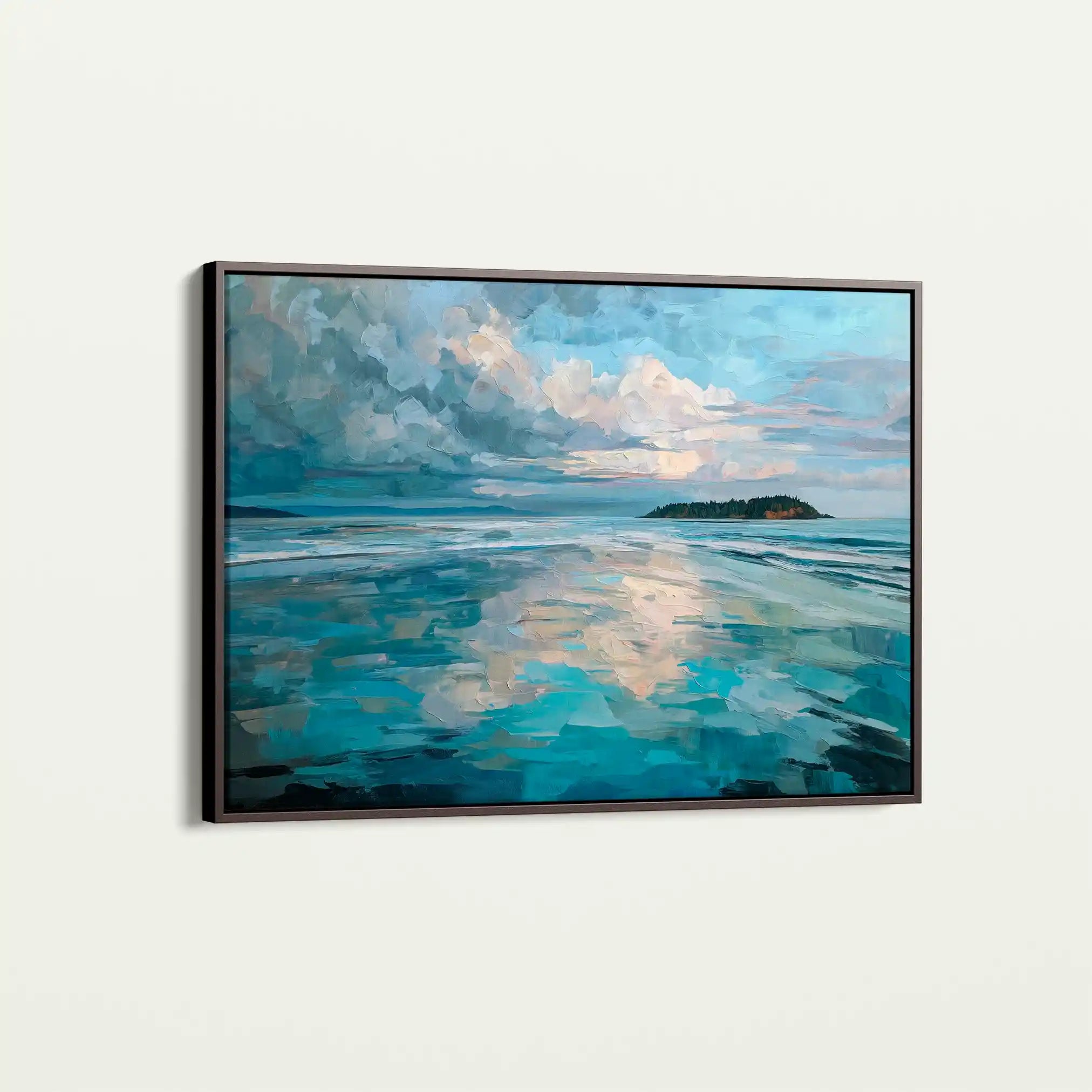 Abstract 1734 Canvas Art 60 x 40 cm / Stretched on hidden frame