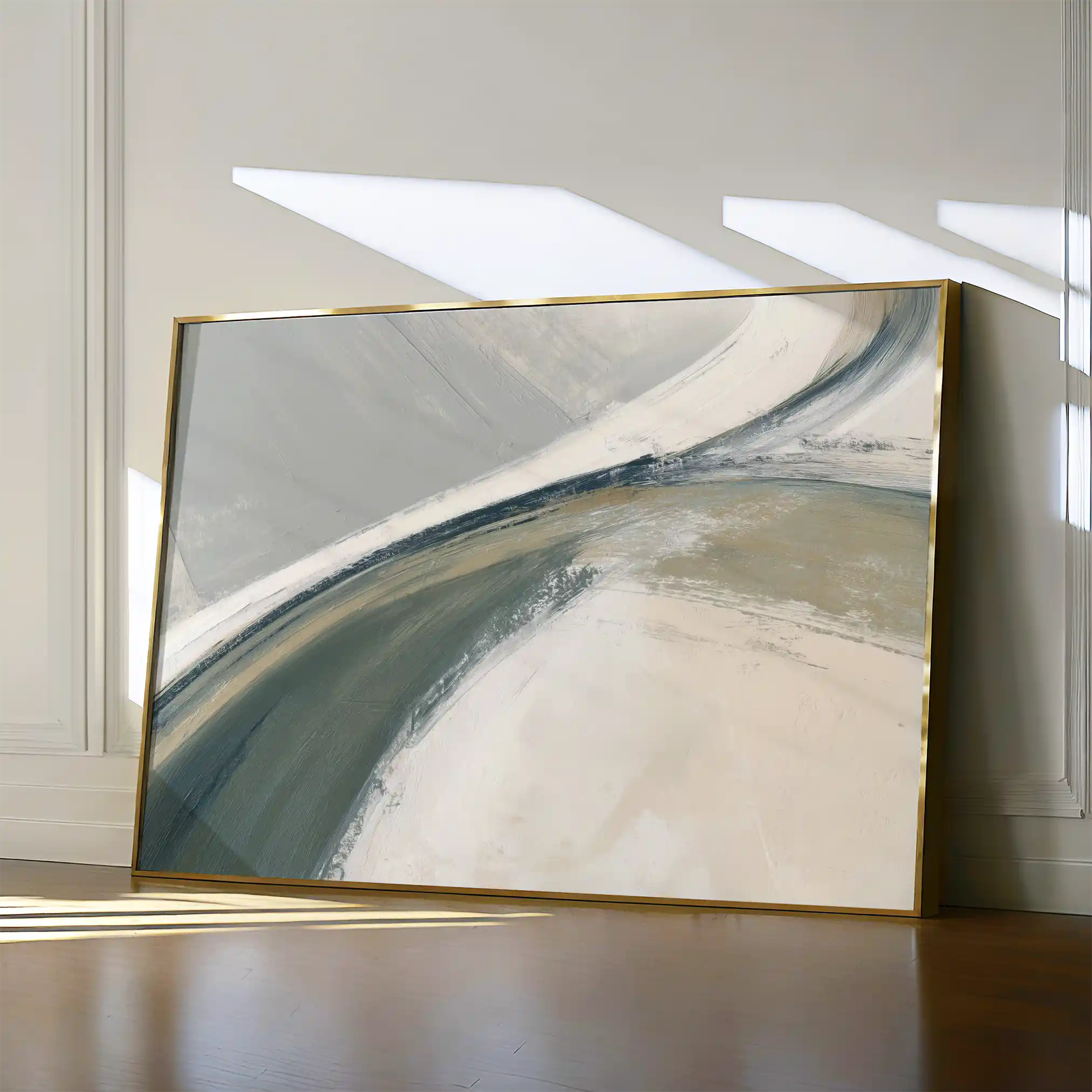 Abstract 1736 Canvas Art 60 x 40 cm / Stretched on hidden frame