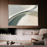 Abstract 1736 Canvas Art 60 x 40 cm / Stretched on hidden frame