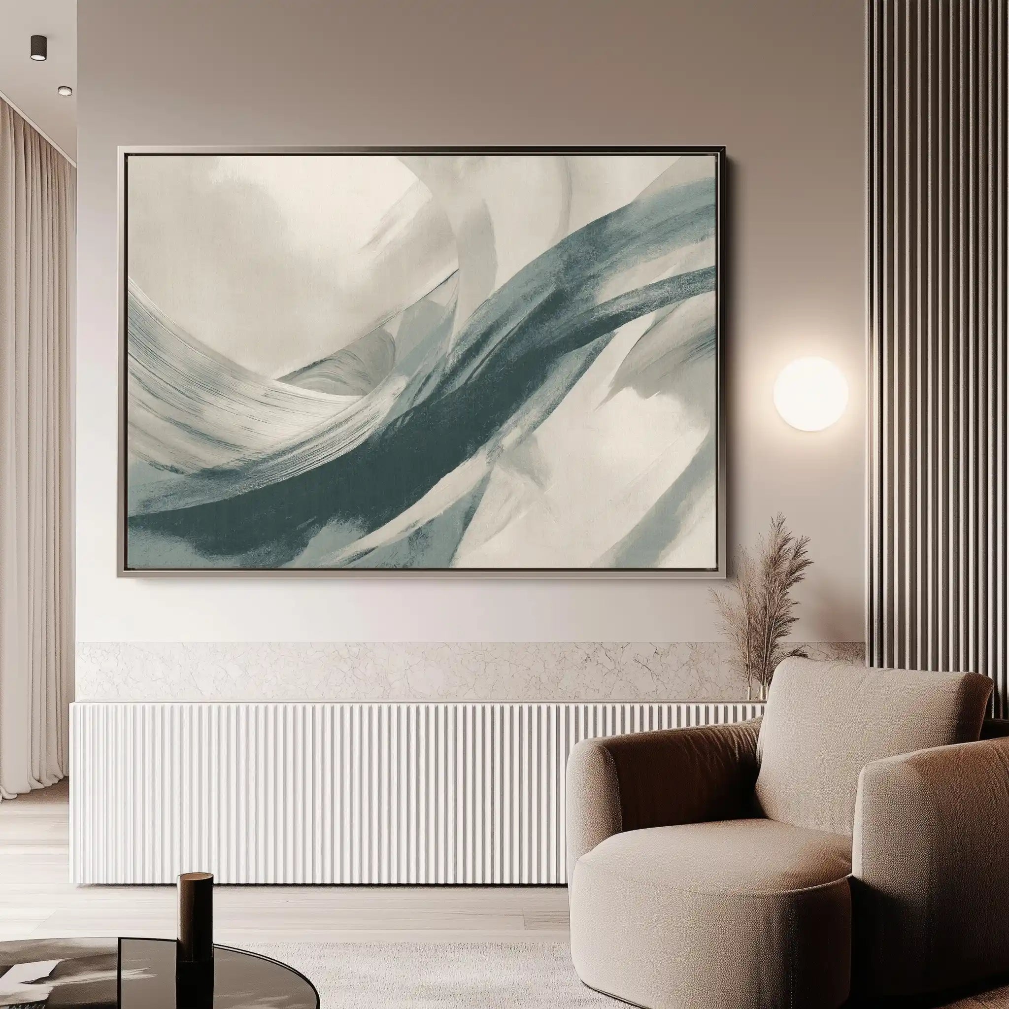 Abstract 1739 Canvas Art 60 x 40 cm / Stretched on hidden frame