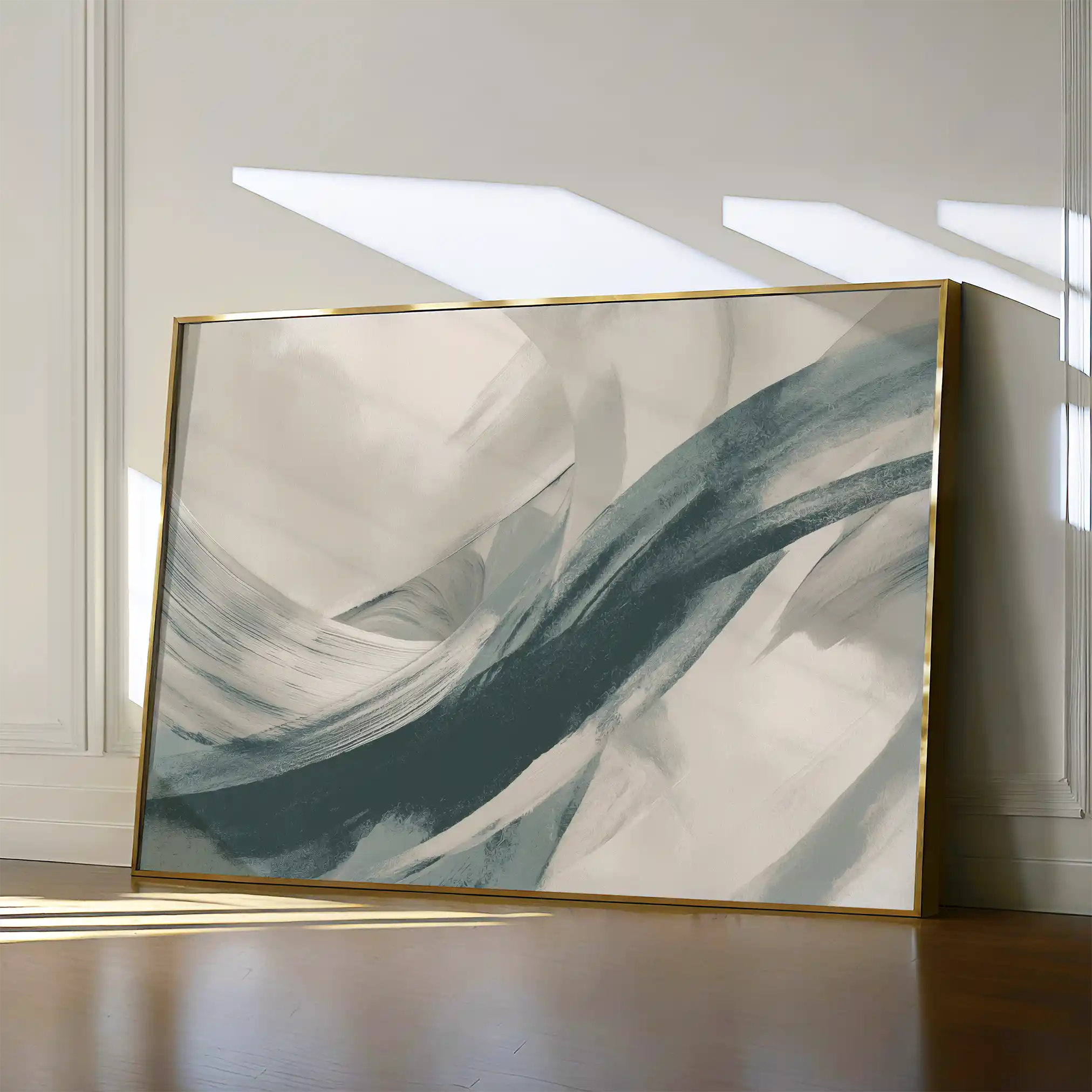 Abstract 1739 Canvas Art 60 x 40 cm / Stretched on hidden frame
